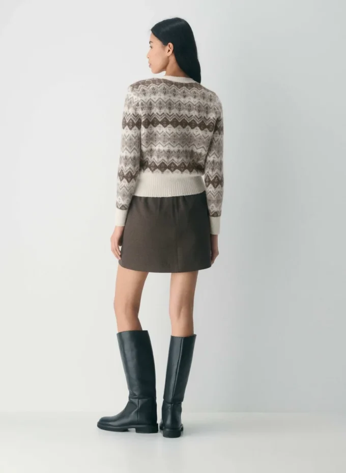 Hals Cardigan Hals Cardigan