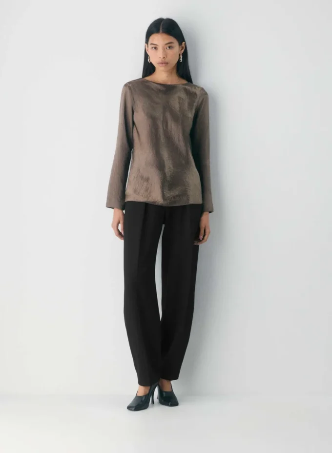 Hastings Satin Blouse