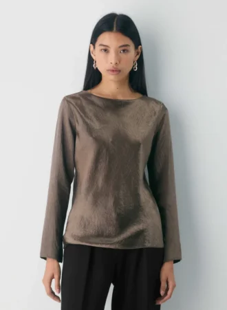 Hastings Satin Blouse