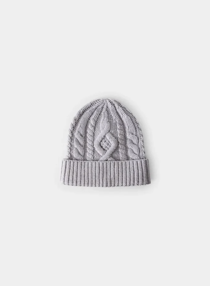 Heritage Knit Merino Wool Beanie