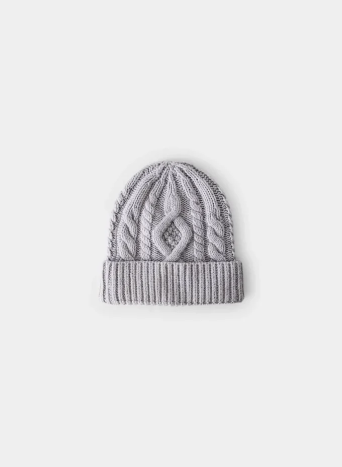 Heritage Knit Merino Wool Beanie