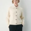Heritage Knit Merino Wool Collar Cardigan Heritage Knit Merino Wool Collar Cardigan