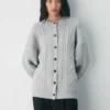 Heritage Knit Merino Wool Crew Cardigan Heritage Knit Merino Wool Crew Cardigan