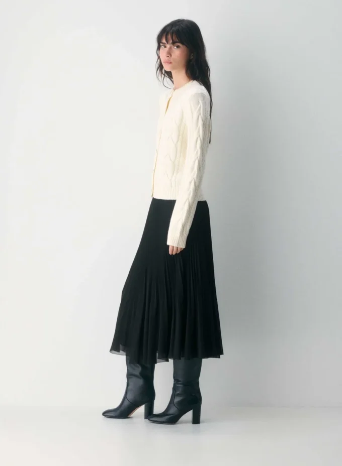 Heritage Knit Merino Wool Crew Cardigan Heritage Knit Merino Wool Crew Cardigan