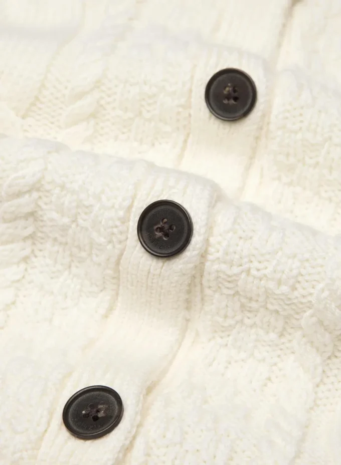 Heritage Knit Merino Wool Crew Cardigan Heritage Knit Merino Wool Crew Cardigan