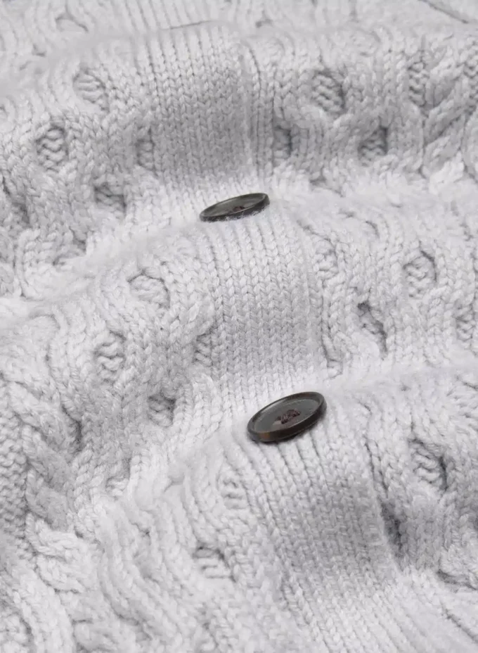 Heritage Knit Merino Wool Crew Cardigan Heritage Knit Merino Wool Crew Cardigan