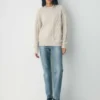 Heritage Knit Merino Wool Crew Sweater