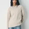 Heritage Knit Merino Wool Crew Sweater