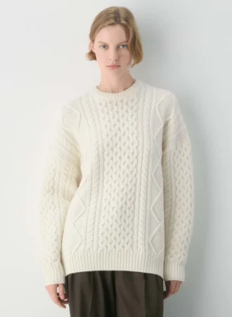 Heritage Knit Merino Wool Crew Sweater