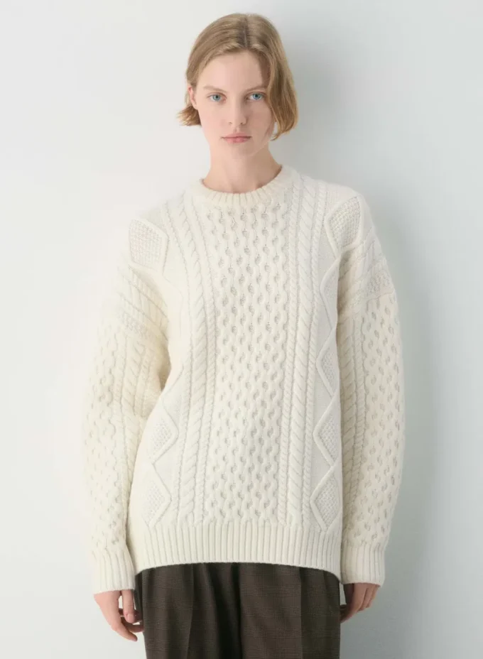 Heritage Knit Merino Wool Crew Sweater Heritage Knit Merino Wool Crew Sweater