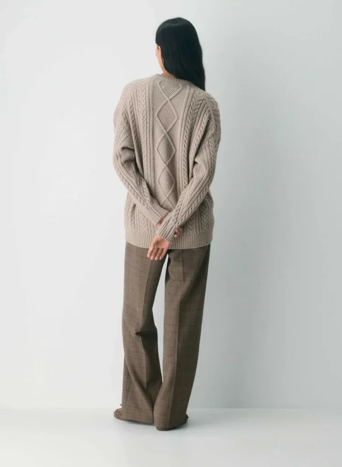 Heritage Knit Merino Wool Crew Sweater