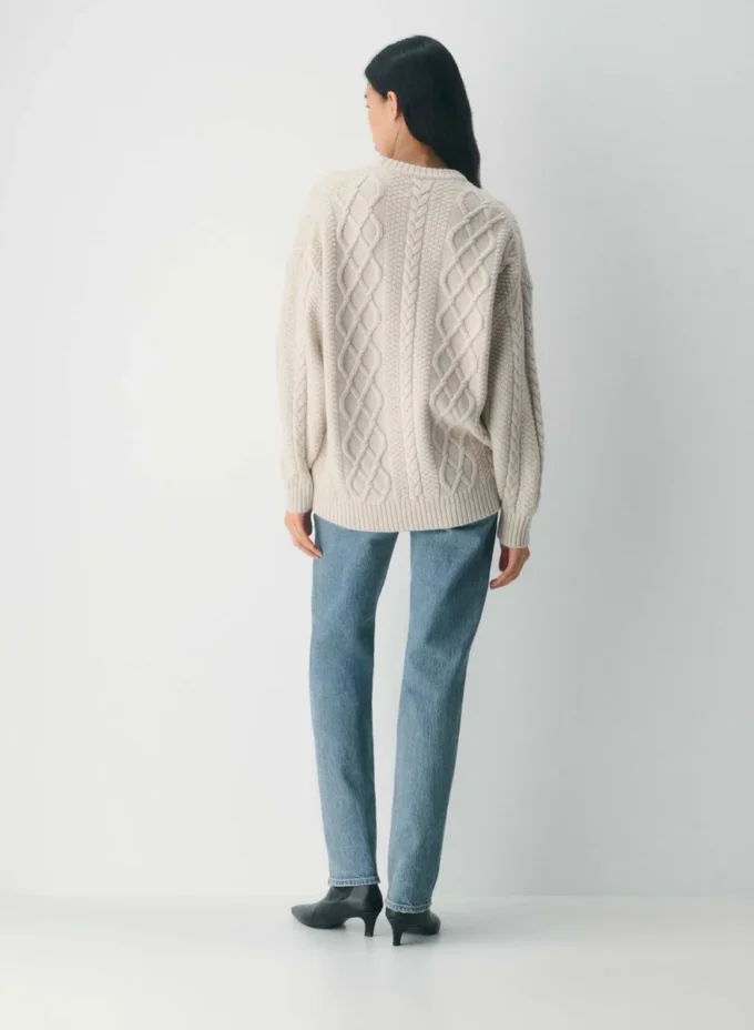 Heritage Knit Merino Wool Crew Sweater