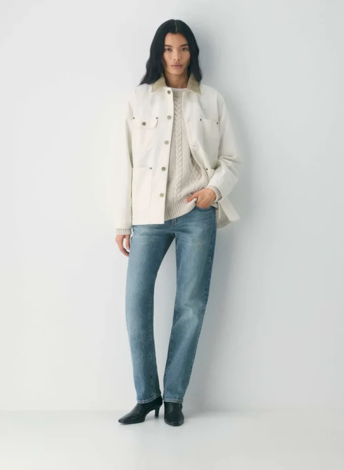 Heritage Knit Merino Wool Crew Sweater