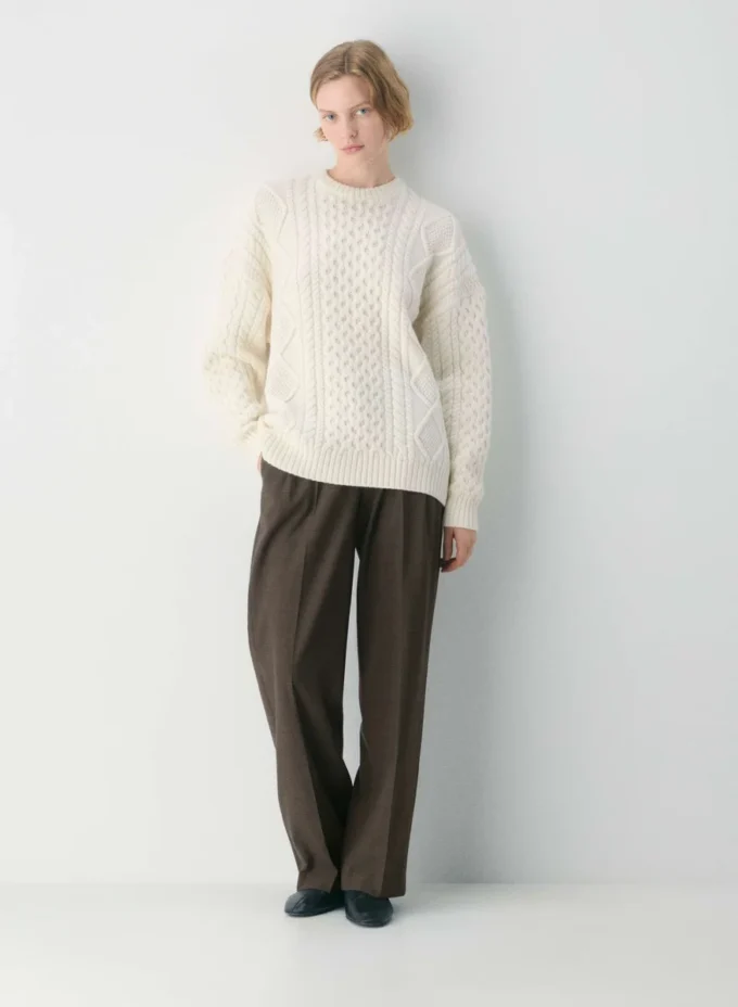 Heritage Knit Merino Wool Crew Sweater Heritage Knit Merino Wool Crew Sweater