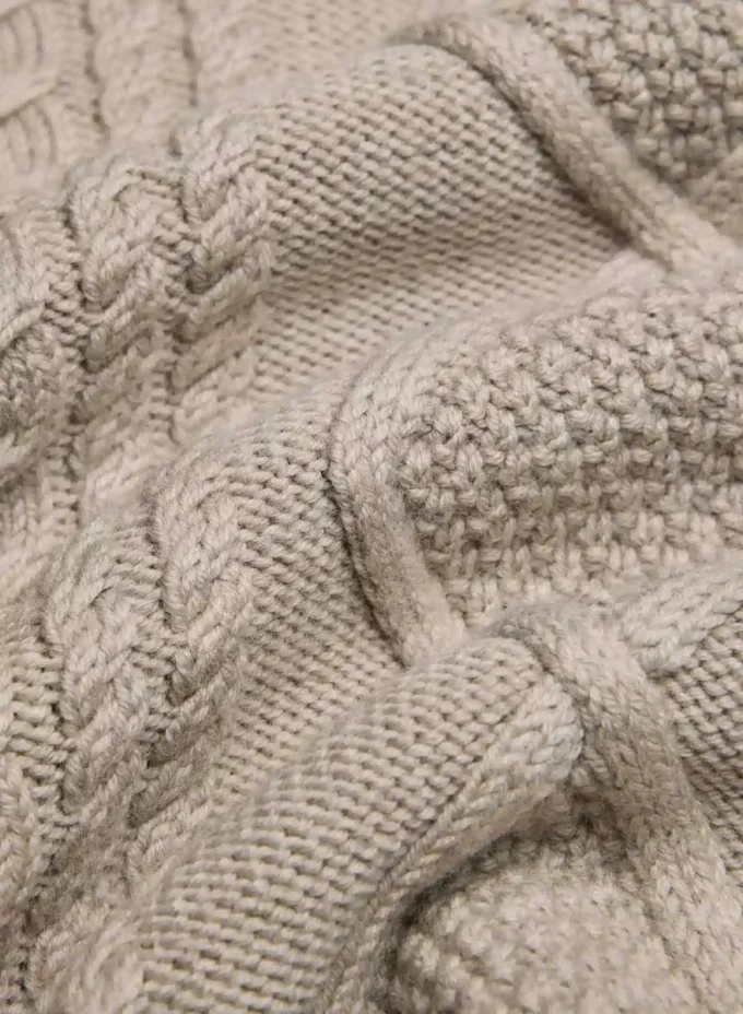 Heritage Knit Merino Wool Crew Sweater