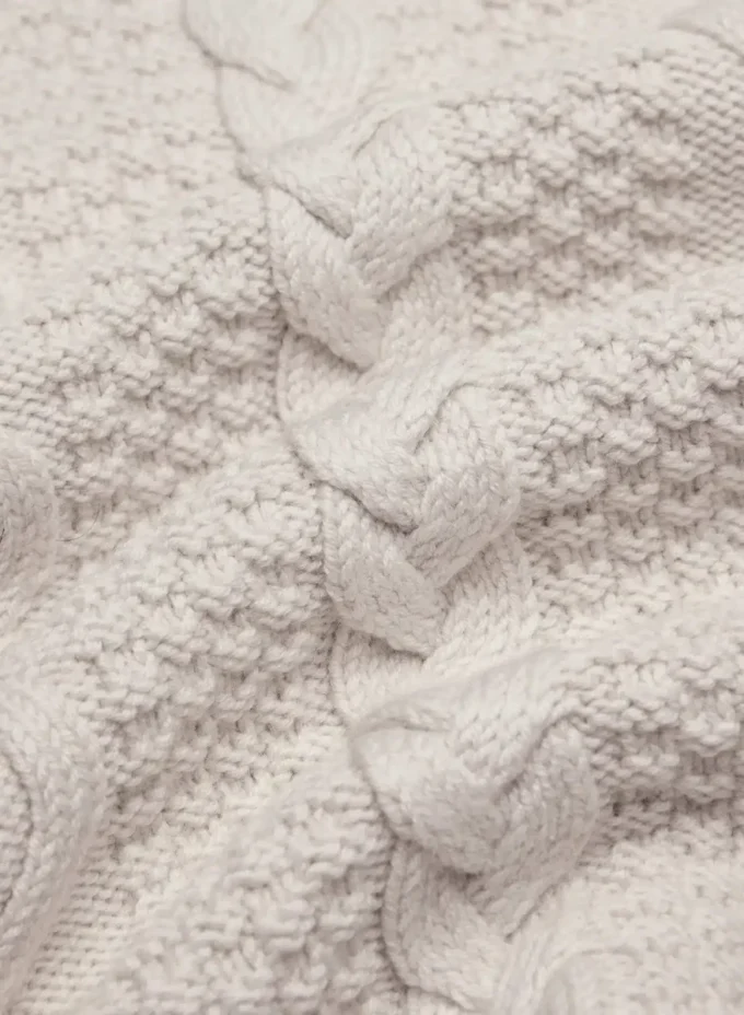 Heritage Knit Merino Wool Crew Sweater