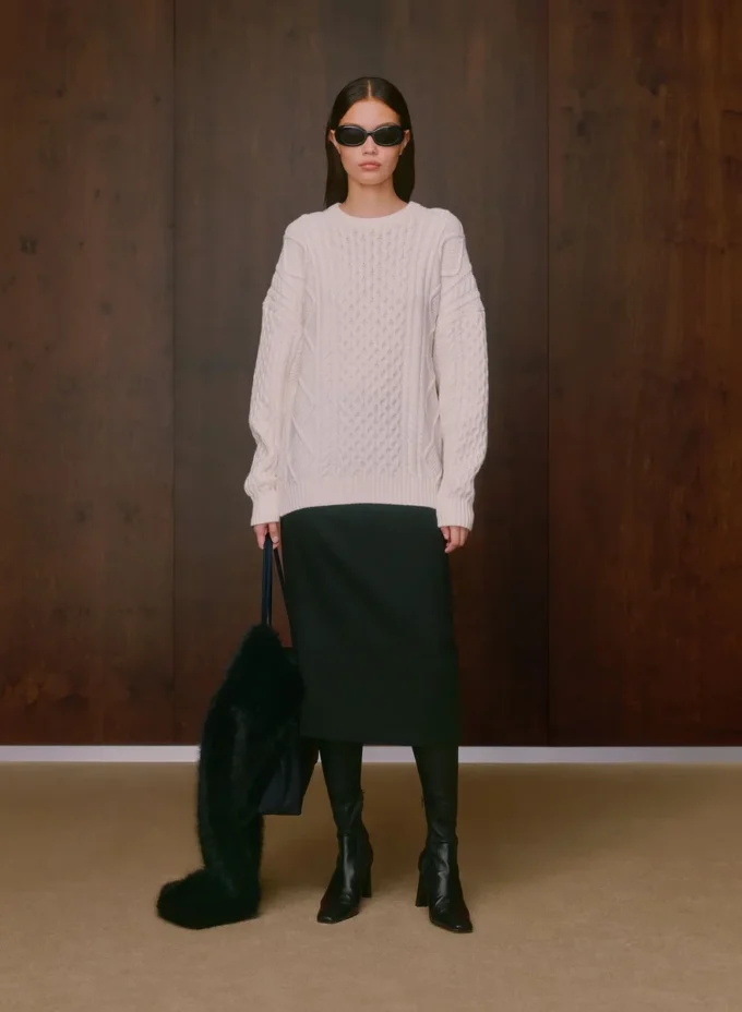 Heritage Knit Merino Wool Crew Sweater Heritage Knit Merino Wool Crew Sweater