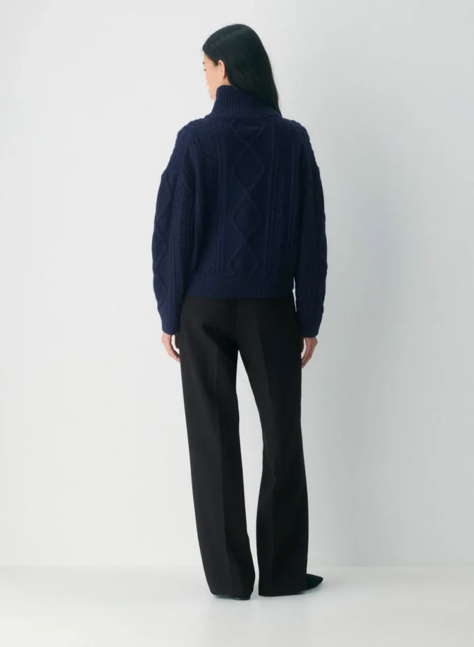 Heritage Knit Merino Wool Hi-hip Turtleneck Heritage Knit Merino Wool Hi-hip Turtleneck