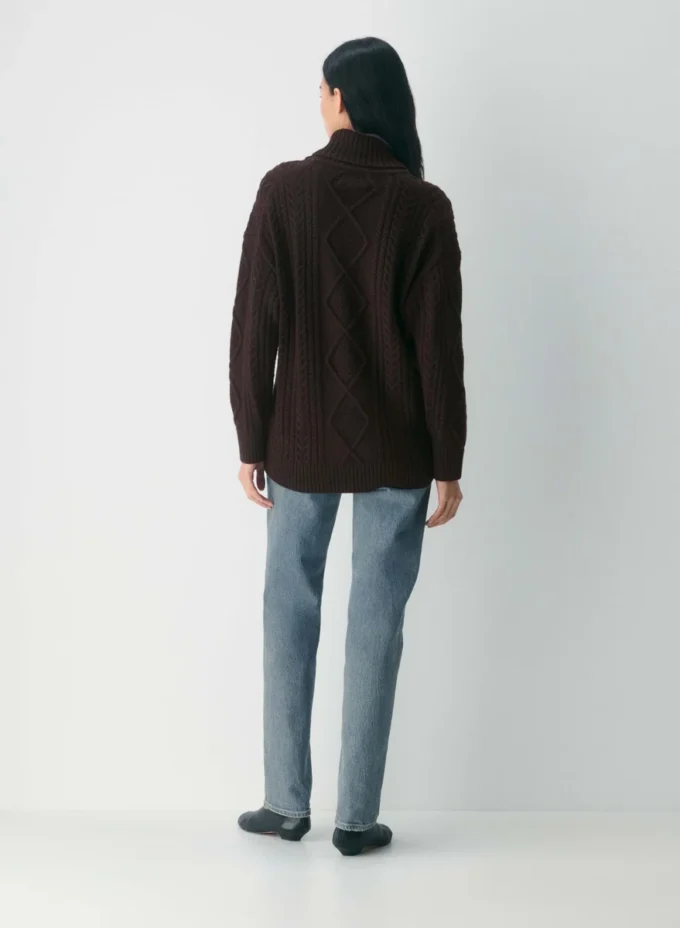 Heritage Knit Merino Wool Shawl Neck Sweater Heritage Knit Merino Wool Shawl Neck Sweater