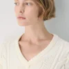 Heritage Knit Merino Wool V-neck Sweater Heritage Knit Merino Wool V-neck Sweater