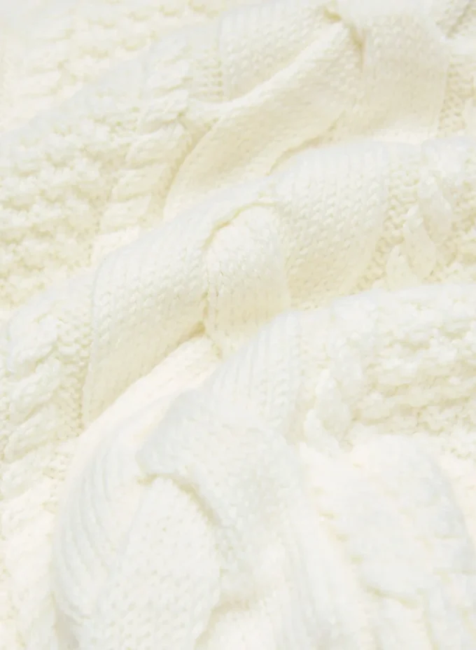 Heritage Knit Merino Wool V-neck Sweater Heritage Knit Merino Wool V-neck Sweater