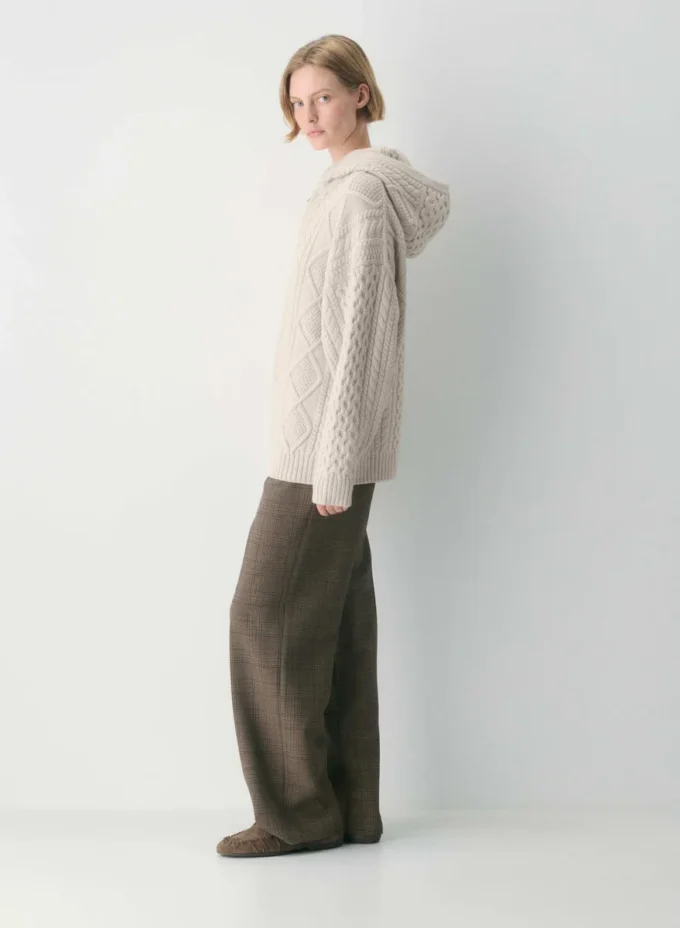 Heritage Knit Merino Wool Zip Hoodie Heritage Knit Merino Wool Zip Hoodie