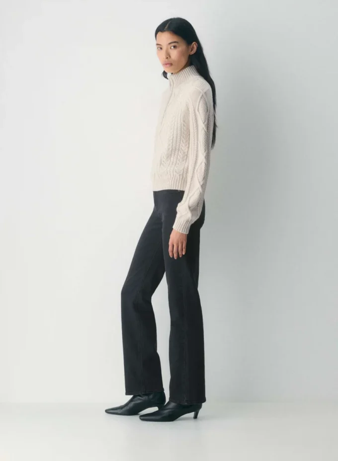 Heritage Merino Wool 1/4 Zip Hi-hip Sweater Heritage Merino Wool 1/4 Zip Hi-hip Sweater