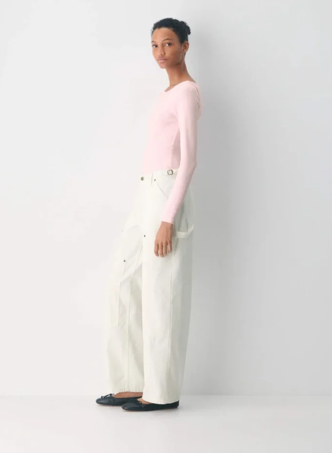 HomeStretch™ Rib Boatneck Longsleeve HomeStretch™ Rib Boatneck Longsleeve