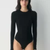 HomeStretch™ Rib Crew Bodysuit HomeStretch™ Rib Crew Bodysuit