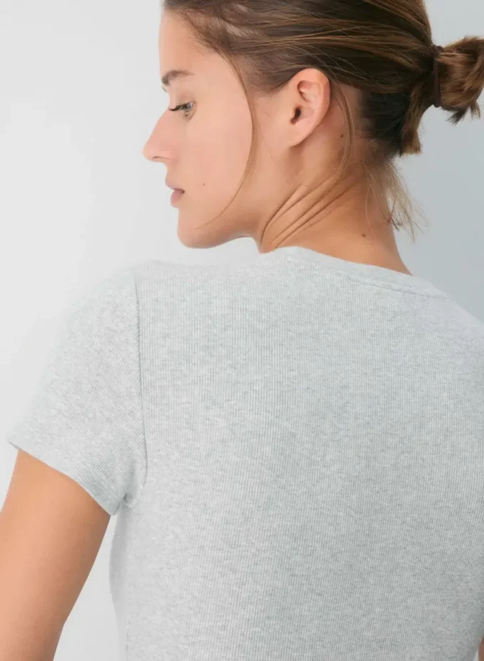 HomeStretch™ Rib Crew Bodysuit