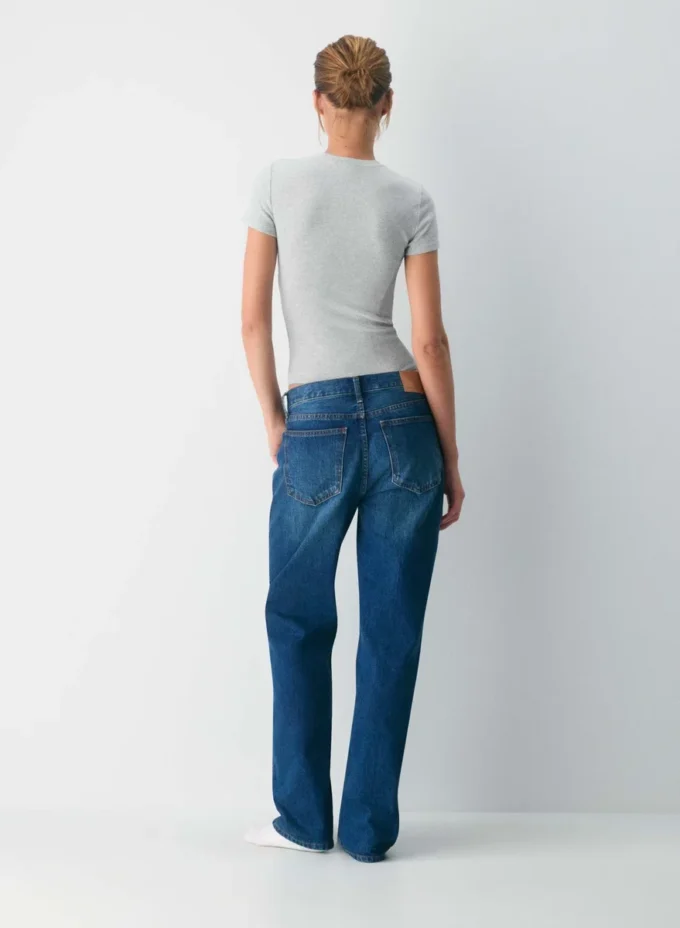 HomeStretch™ Rib Crew Bodysuit