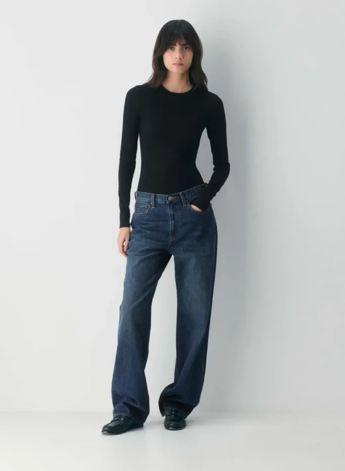 HomeStretch™ Rib Crew Bodysuit HomeStretch™ Rib Crew Bodysuit