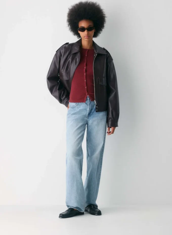 HomeStretch™ Rib Crew Button-Up HomeStretch™ Rib Crew Button-Up