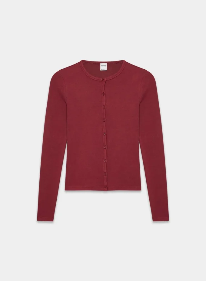 HomeStretch™ Rib Crew Button-Up HomeStretch™ Rib Crew Button-Up