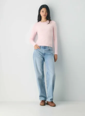 HomeStretch™ Rib Crew Longsleeve