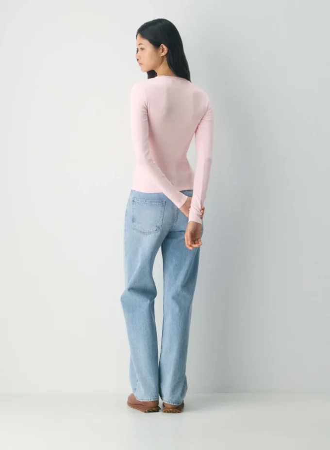 HomeStretch™ Rib Crew Longsleeve HomeStretch™ Rib Crew Longsleeve