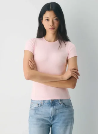 HomeStretch™ Rib Crew T-Shirt