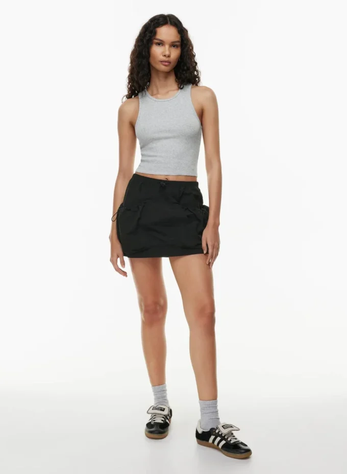 HomeStretch™ Rib Crew Waist Tank HomeStretch™ Rib Crew Waist Tank