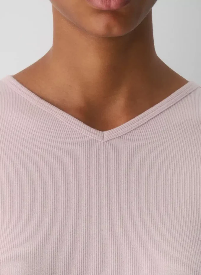 Homestretch™ Rib High V-neck Longsleeve Homestretch™ Rib High V-neck Longsleeve