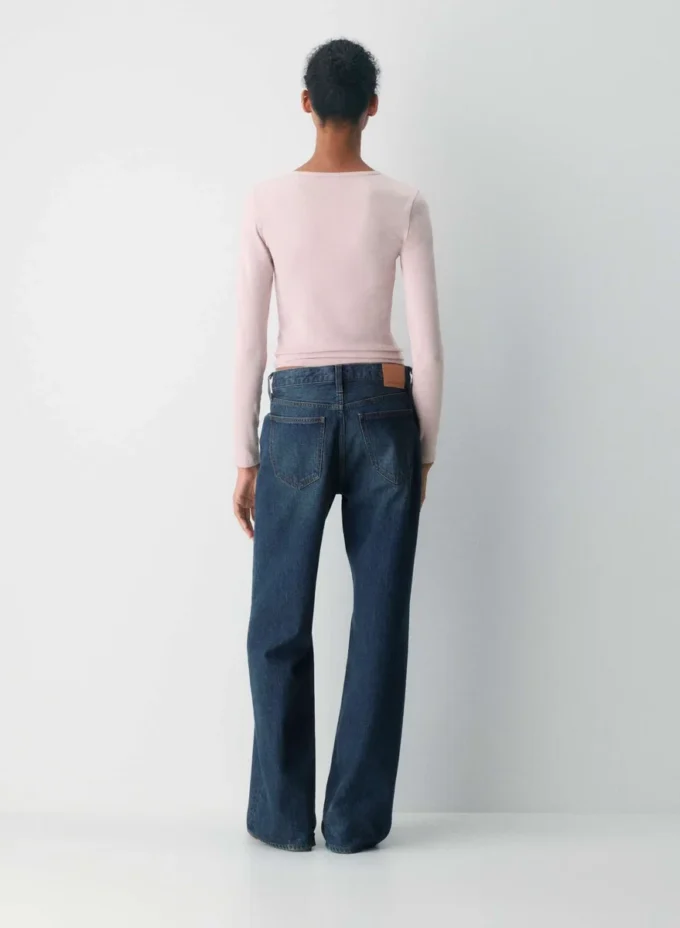 Homestretch™ Rib High V-neck Longsleeve Homestretch™ Rib High V-neck Longsleeve