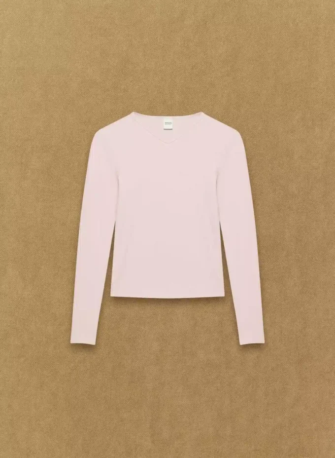 Homestretch™ Rib High V-neck Longsleeve Homestretch™ Rib High V-neck Longsleeve