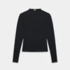 HomeStretch™ Rib Mockneck Longsleeve
