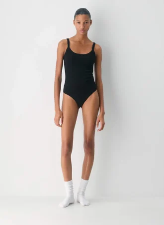 HomeStretch™ Rib Scoopneck Bodysuit