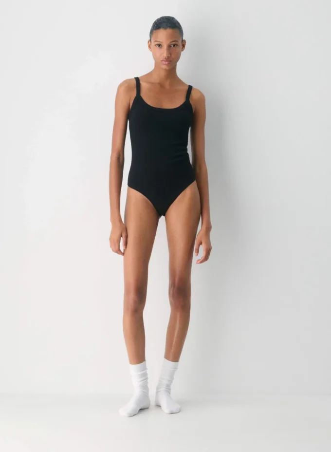 HomeStretch™ Rib Scoopneck Bodysuit