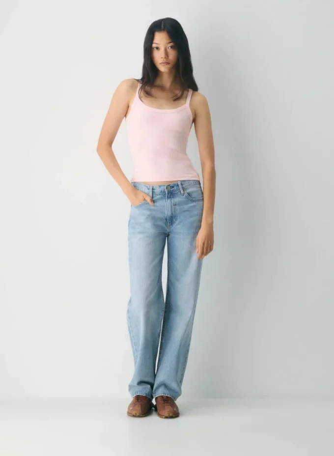 HomeStretch™ Rib Scoopneck Cami Tank HomeStretch™ Rib Scoopneck Cami Tank