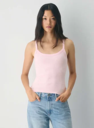 HomeStretch™ Rib Scoopneck Cami Tank