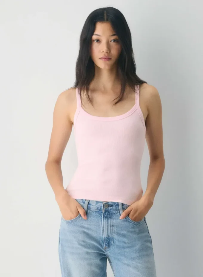 HomeStretch™ Rib Scoopneck Cami Tank HomeStretch™ Rib Scoopneck Cami Tank