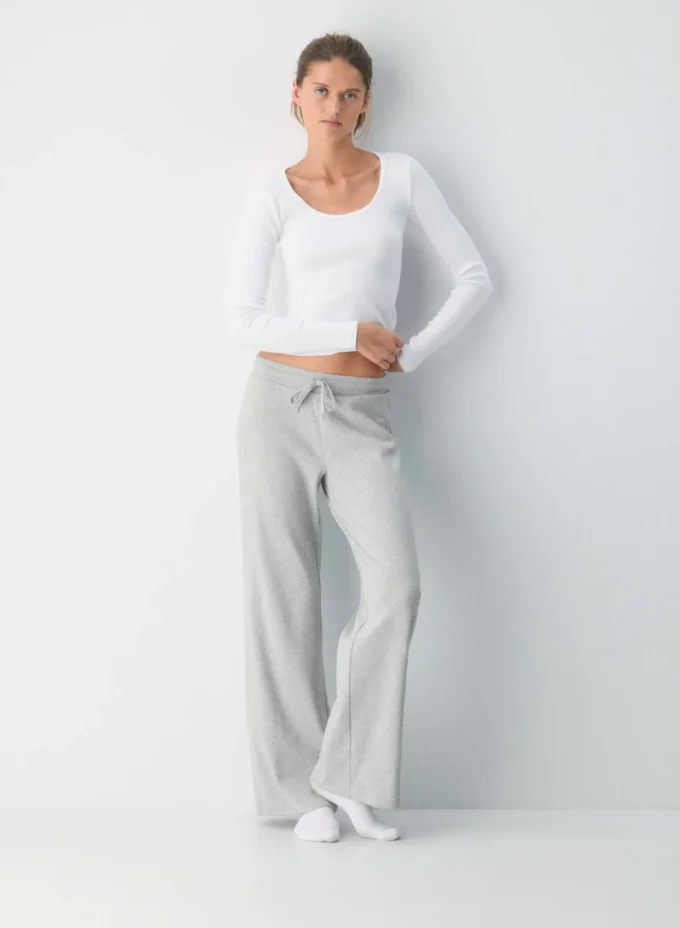 HomeStretch™ Rib Scoopneck Longsleeve HomeStretch™ Rib Scoopneck Longsleeve