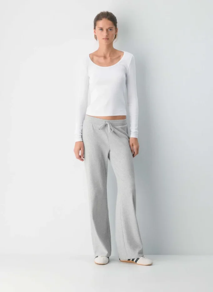 HomeStretch™ Rib Scoopneck Longsleeve HomeStretch™ Rib Scoopneck Longsleeve