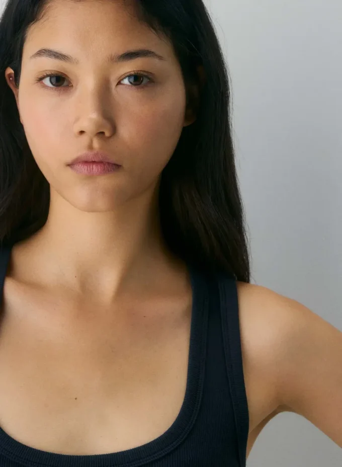 HomeStretch™ Rib Scoopneck Tank HomeStretch™ Rib Scoopneck Tank